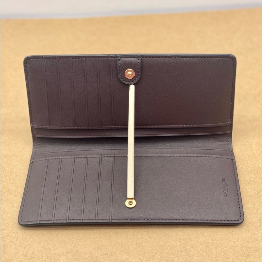 Coach Black Wallet with Owl and Music Note Print - Picture 4 of 12